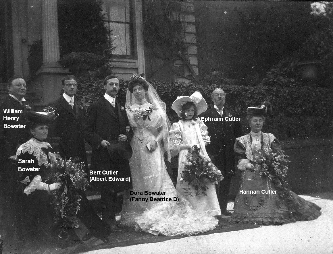 Bert & Dora's wedding 1907